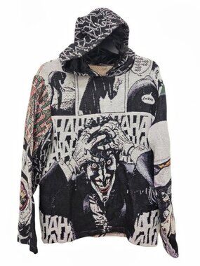 Tapestry Jacket Joker Batman Limited Edition Comic Hoodie L